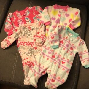 Garanimals Girl Fleece Footies